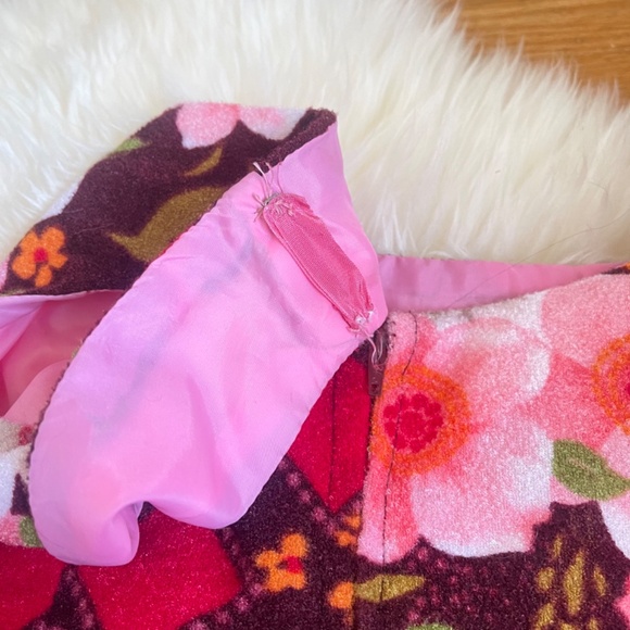 Vintage 70s Floral Maxi Dress – Boho Sleeveless Empire Waist - Picture 5 of 9